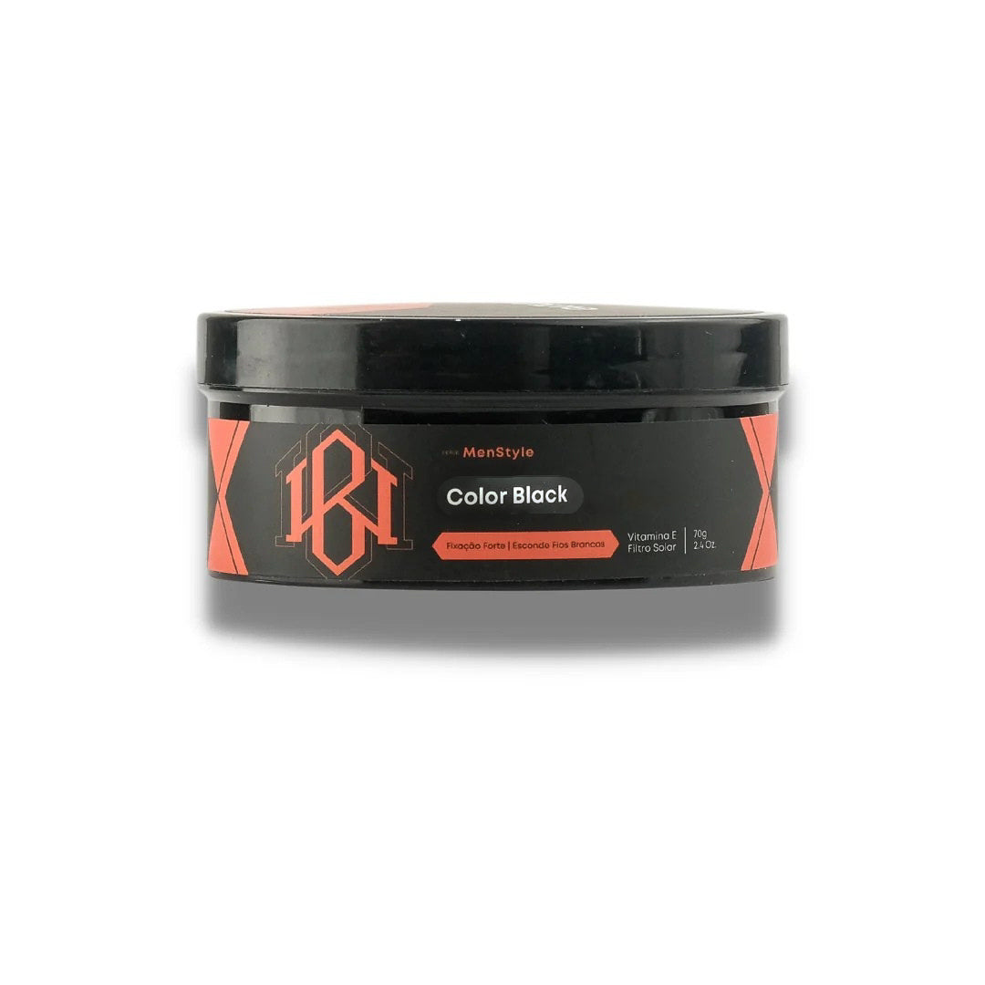 Color Black Paste Men Style
