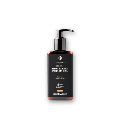 Balm Hidratante para Barba 120ml Classic Black White