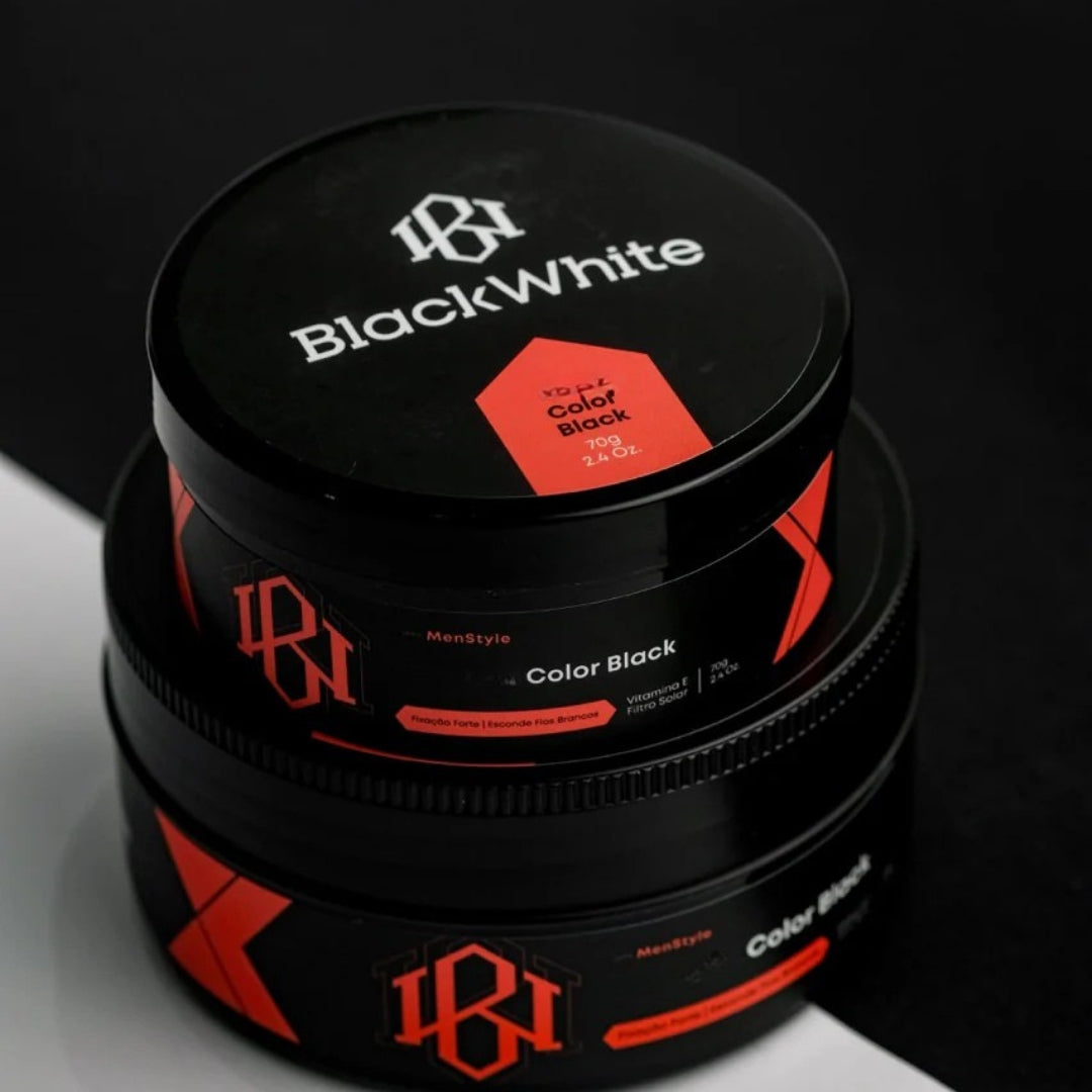 Color Black Paste Men Style